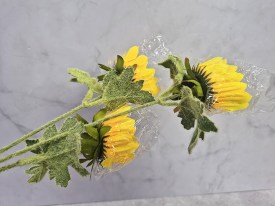 Flores artificiales 3 girasoles